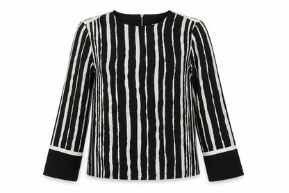 Womens UK Size 8 Warehouse Black Basic Blouse