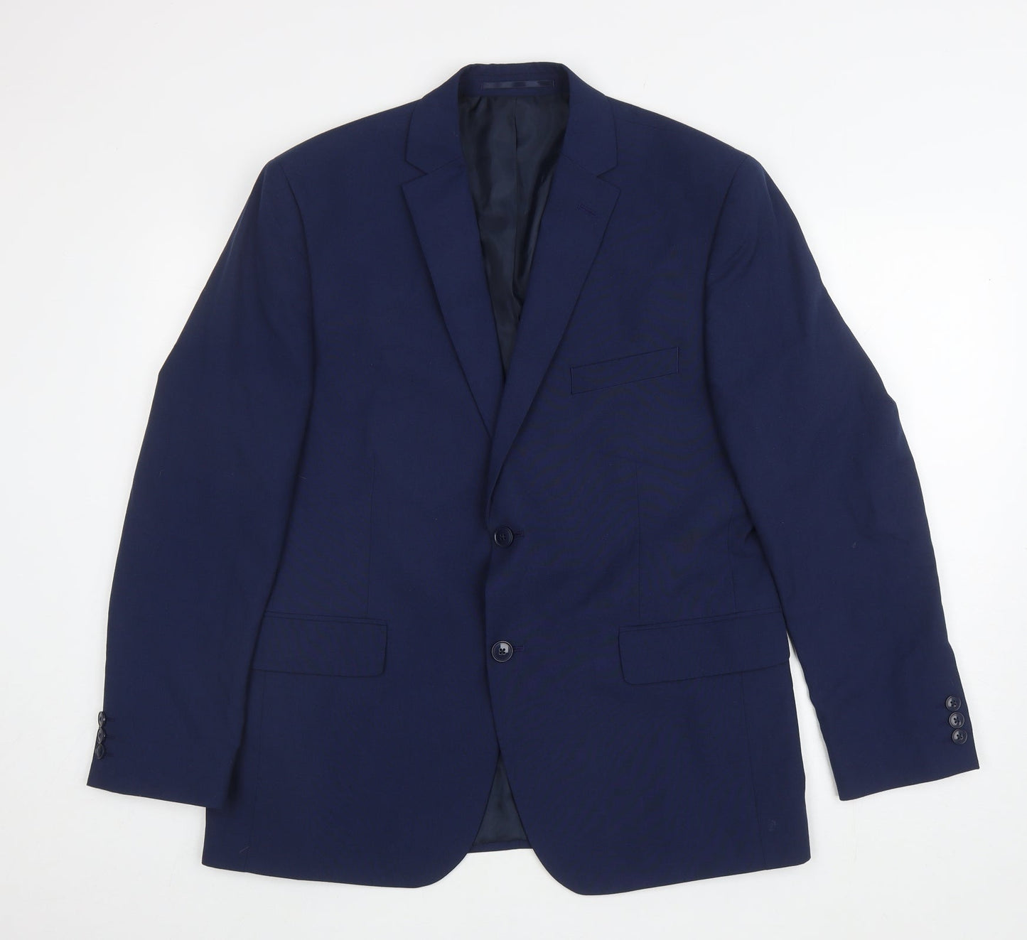 Mens UK Size S Debenhams Regular Blue Suit Jacket