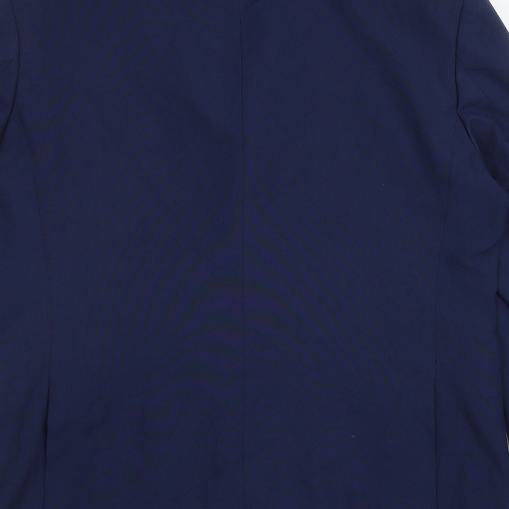 Mens UK Size S Debenhams Regular Blue Suit Jacket