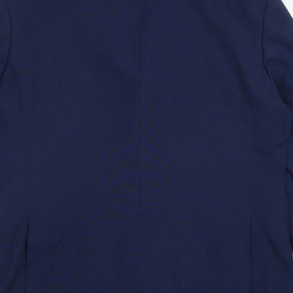 Mens UK Size S Debenhams Regular Blue Suit Jacket