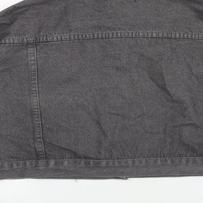 Womens UK Size 6 PRETTYLITTLETHING Grey Jacket