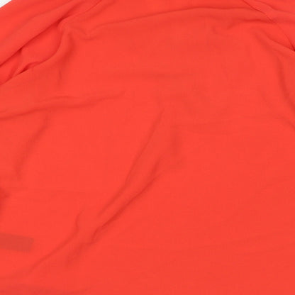 Womens UK Size 10 Marks and Spencer Red Basic Blouse