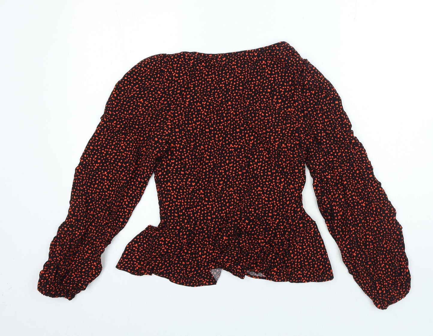 Womens UK Size 8 Marks and Spencer Black Basic Blouse