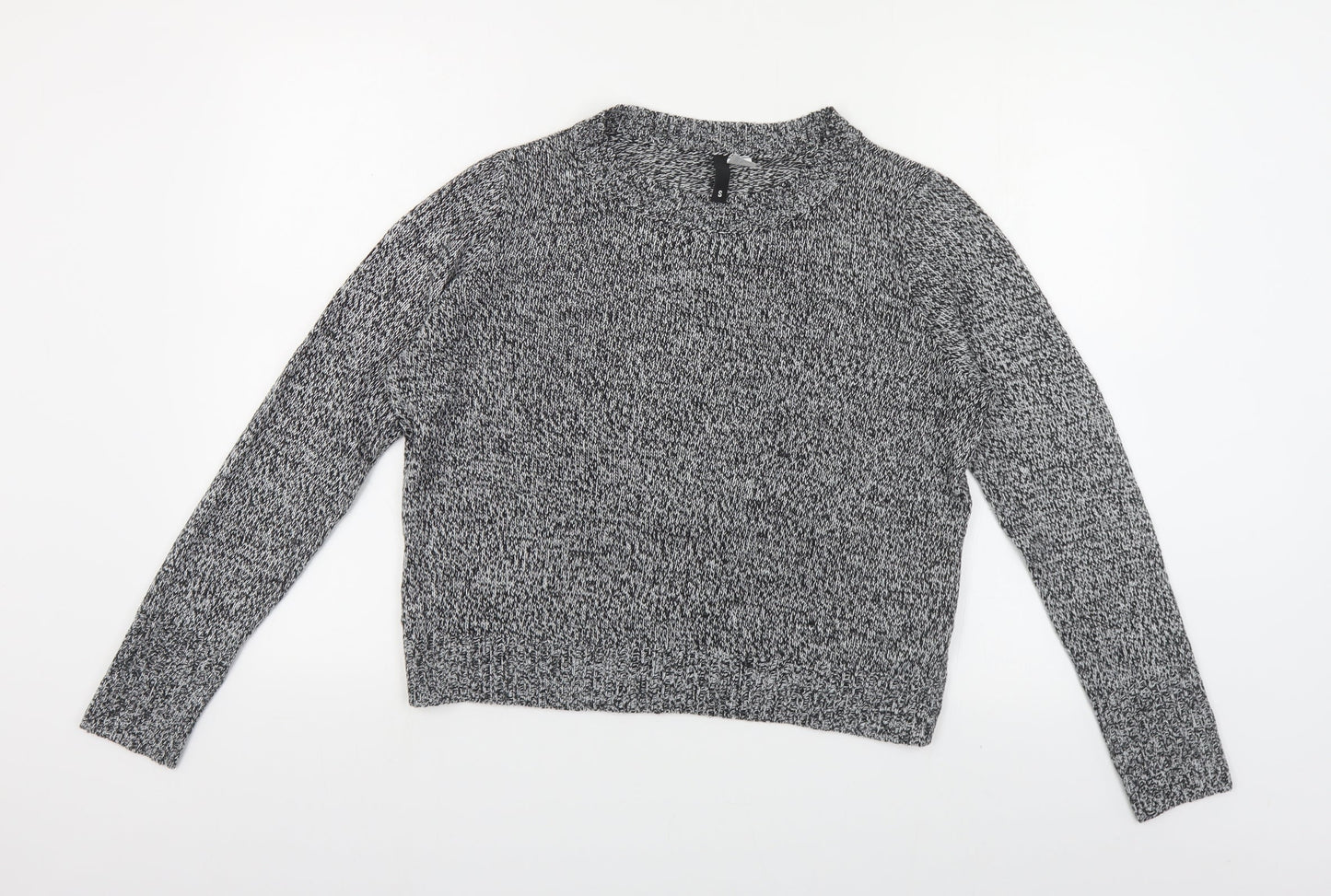 Womens UK Size S H&M Grey Pullover Jumper