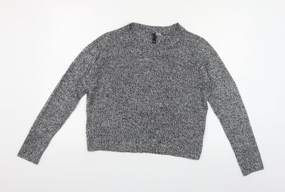 Womens UK Size S H&M Grey Pullover Jumper