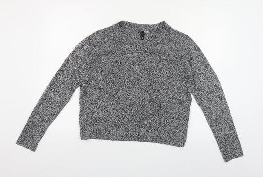Womens UK Size S H&M Grey Pullover Jumper