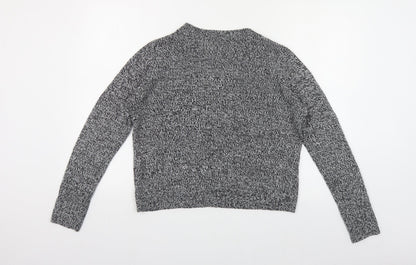 Womens UK Size S H&M Grey Pullover Jumper