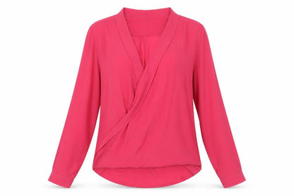 Womens UK Size 14 Intuition Pink Basic Blouse
