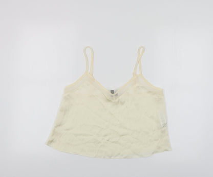 Womens UK Size S ASOS Beige Camisole Blouse