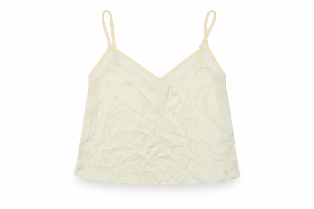 Womens UK Size S ASOS Beige Camisole Blouse