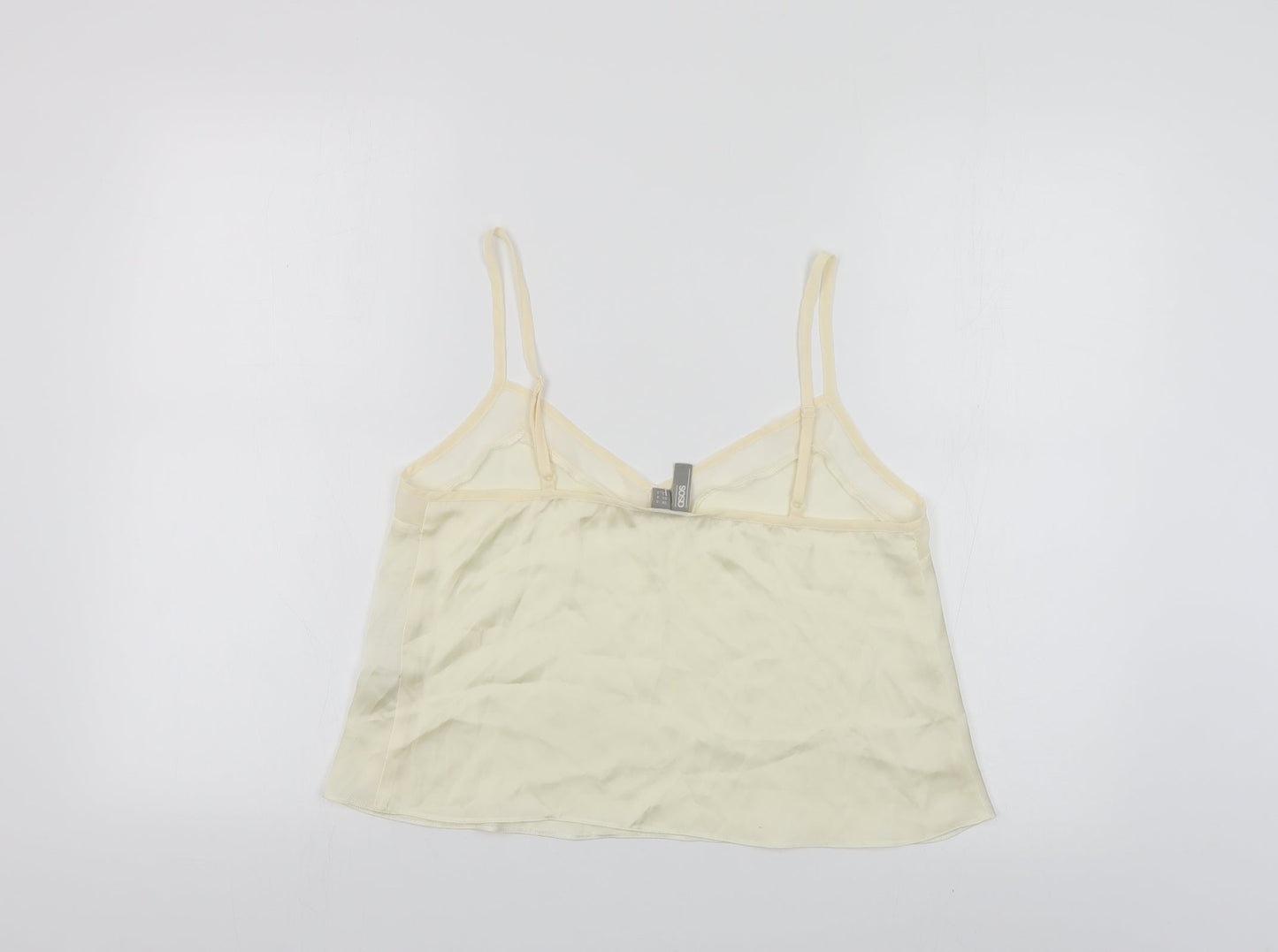 Womens UK Size S ASOS Beige Camisole Blouse