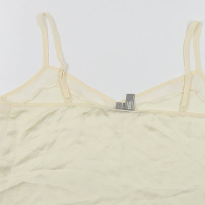 Womens UK Size S ASOS Beige Camisole Blouse