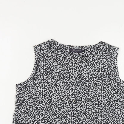 Womens UK Size 12 Marks and Spencer Black Basic Tank