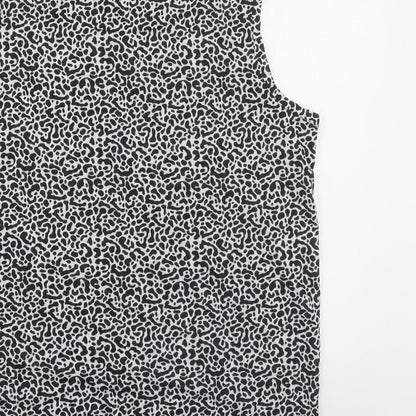 Womens UK Size 12 Marks and Spencer Black Basic Tank