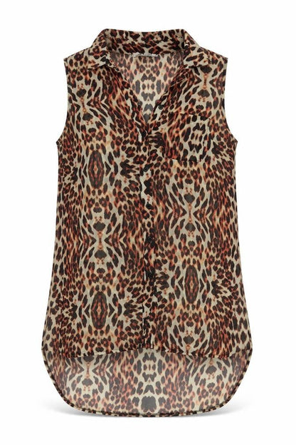 Womens UK Size 8 New Look Multicoloured Tunic Button-Up