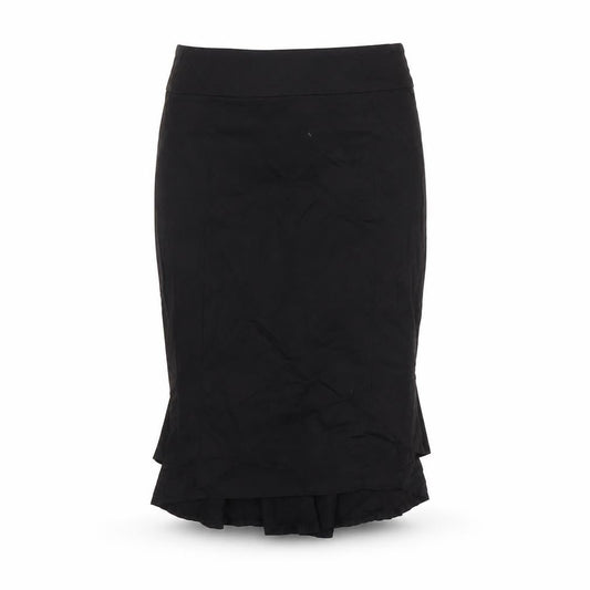 Womens UK Size 12 Topshop Trumpet Canvas Skirt