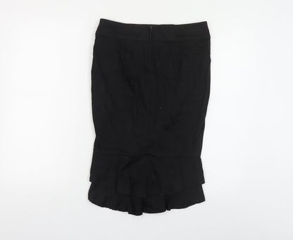 Womens UK Size 12 Topshop Trumpet Canvas Skirt