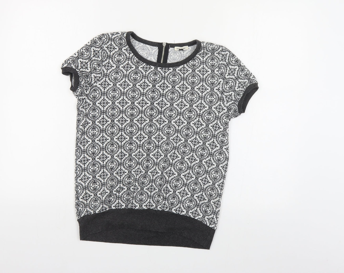 Womens UK Size 10 River Island Black Pullover Jumper