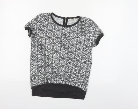 Womens UK Size 10 River Island Black Pullover Jumper