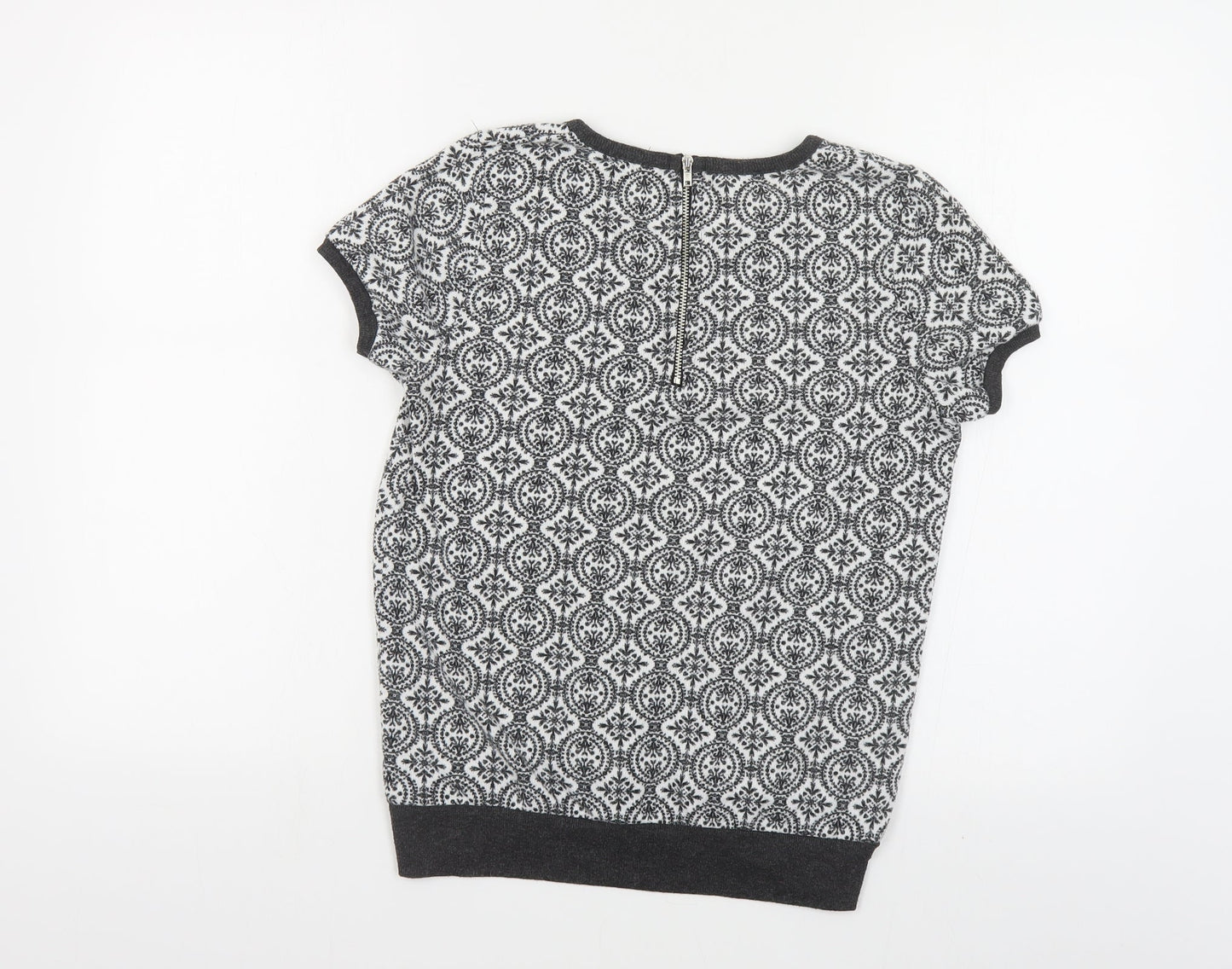 Womens UK Size 10 River Island Black Pullover Jumper