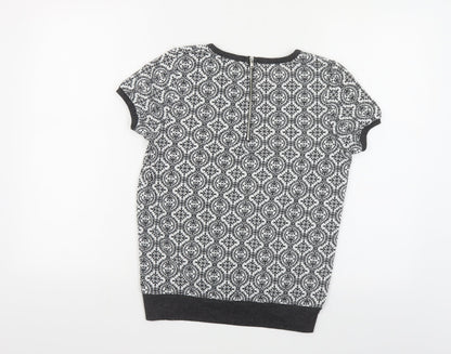 Womens UK Size 10 River Island Black Pullover Jumper