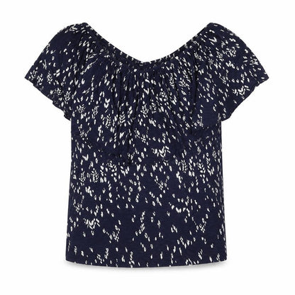 Womens UK Size S Monsoon Blue Basic Blouse