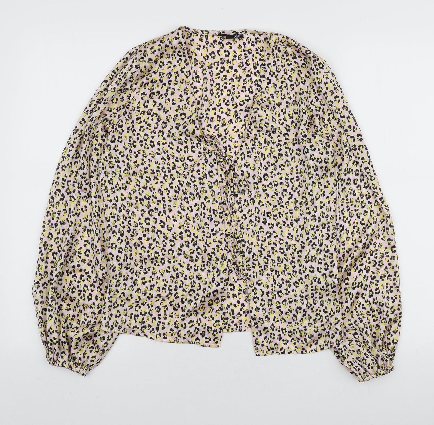 Womens UK Size 6 Topshop Multicoloured Basic Blouse