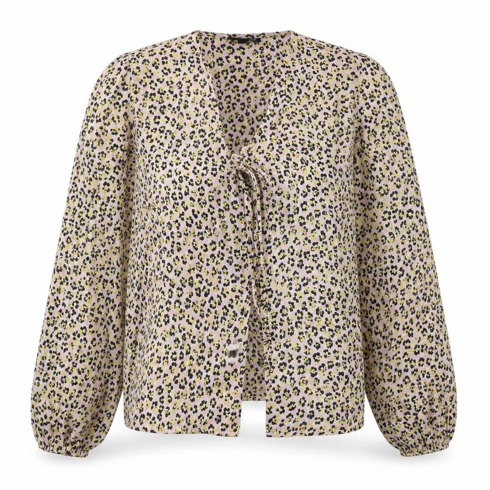 Womens UK Size 6 Topshop Multicoloured Basic Blouse