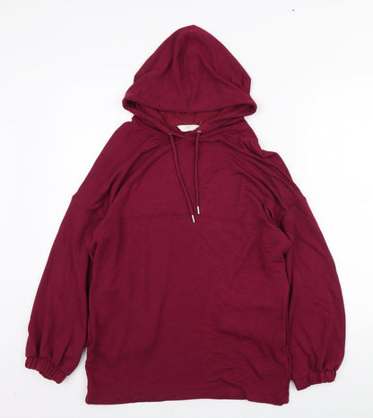 Womens UK Size 6 Marks and Spencer Pink Pullover Hoodie