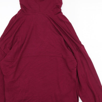 Womens UK Size 6 Marks and Spencer Pink Pullover Hoodie