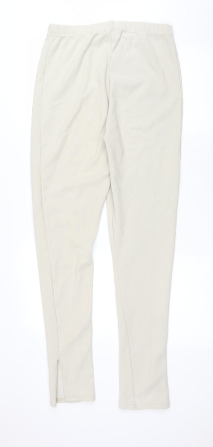 Womens UK Size 16 PRETTYLITTLETHING Regular Fit Jegging Beige Trousers