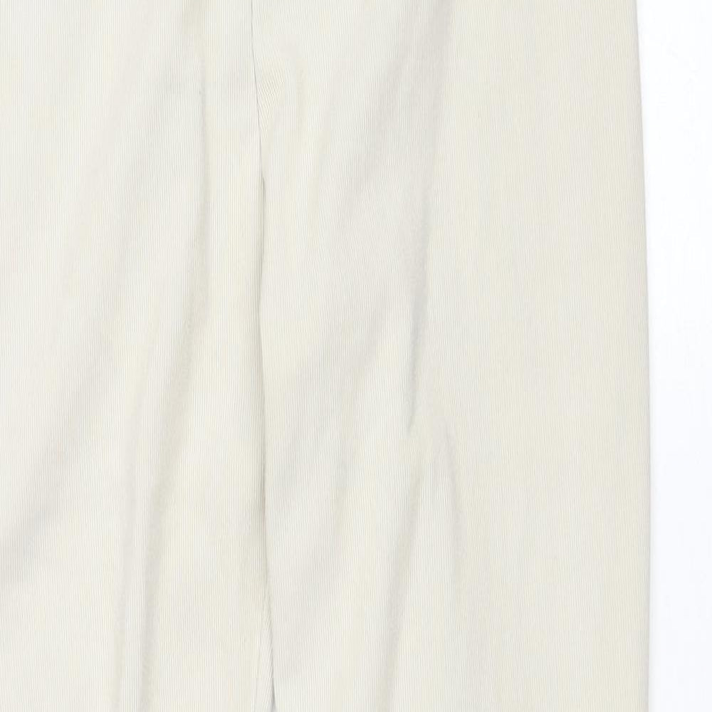 Womens UK Size 16 PRETTYLITTLETHING Regular Fit Jegging Beige Trousers