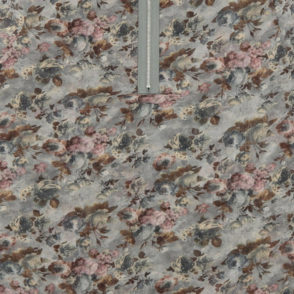 Rage Womens Multicoloured Floral Polyester A-Line Size 16 Scoop Neck Zip