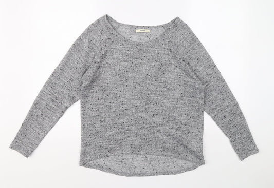 Womens UK Size M Oasis Grey Pullover Jumper