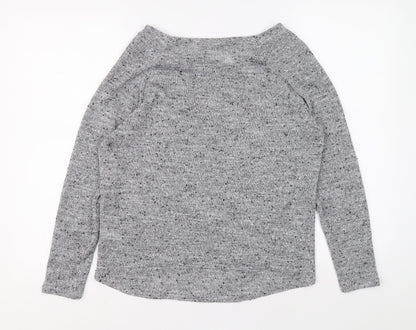 Womens UK Size M Oasis Grey Pullover Jumper