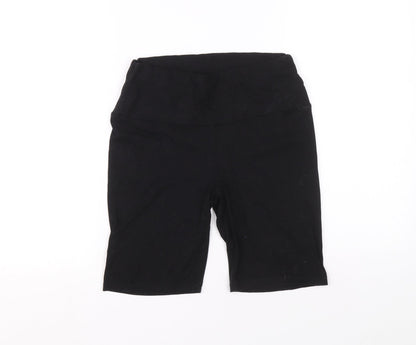 Womens UK Size 10 Preworn Slim Fit Biker Shorts