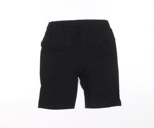 Womens UK Size 10 Preworn Slim Fit Biker Shorts