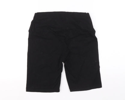Womens UK Size 10 Preworn Slim Fit Biker Shorts