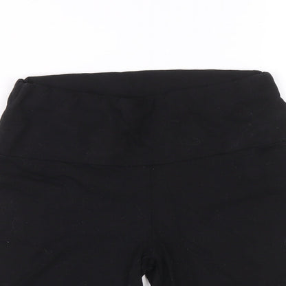 Womens UK Size 10 Preworn Slim Fit Biker Shorts