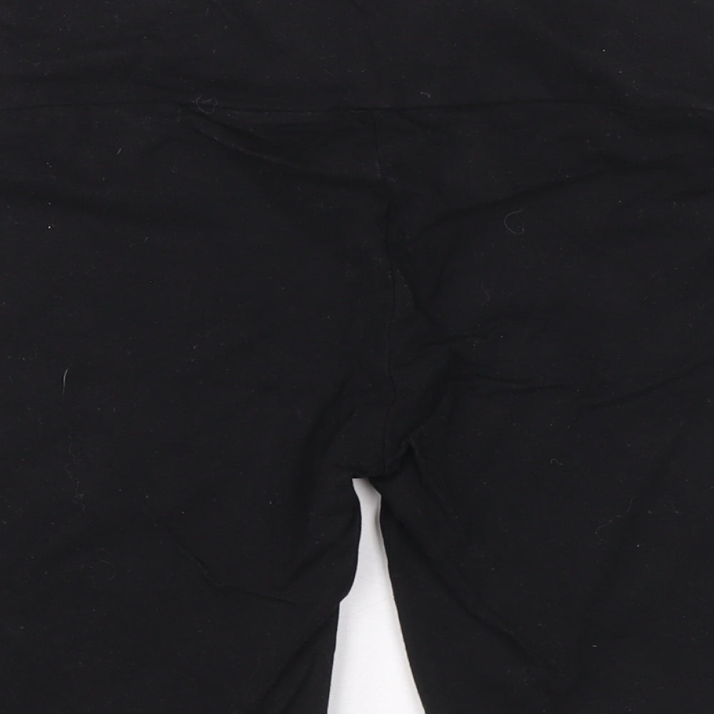 Womens UK Size 10 Preworn Slim Fit Biker Shorts