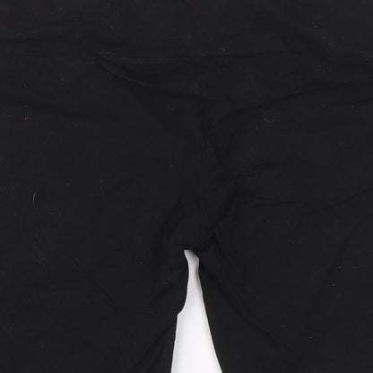 Womens UK Size 10 Preworn Slim Fit Biker Shorts