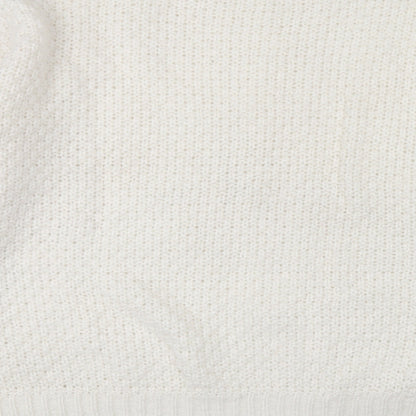 Primark Womens Beige Acrylic Pullover Jumper Size 2XL