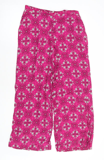 Womens UK Size 8 Per Una Regular Fit  Pink Trousers