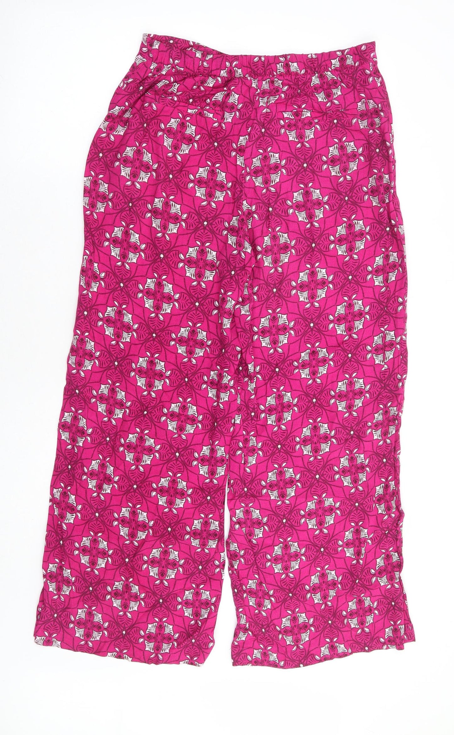 Womens UK Size 8 Per Una Regular Fit  Pink Trousers