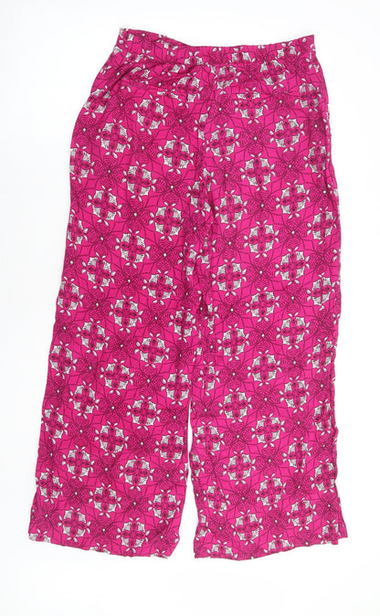 Womens UK Size 8 Per Una Regular Fit  Pink Trousers