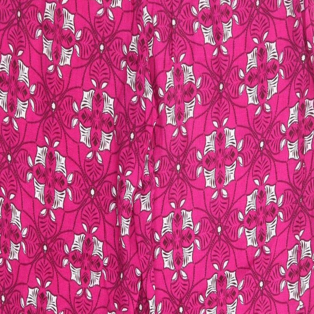 Womens UK Size 8 Per Una Regular Fit  Pink Trousers