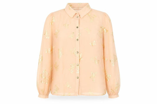 Womens UK Size 10 Primark Pink Basic Button-Up
