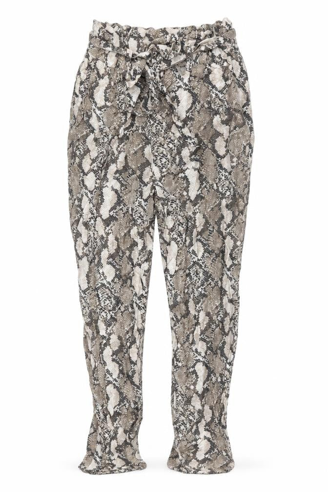 Womens UK Size 6 H&M Regular Fit Harem Beige Trousers