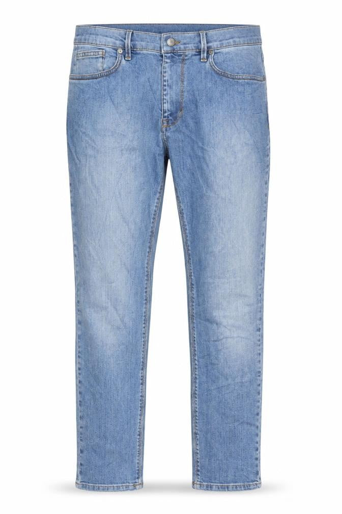 Mens UK Size 30 in Marks and Spencer Regular Fit Skinny Blue Jeans