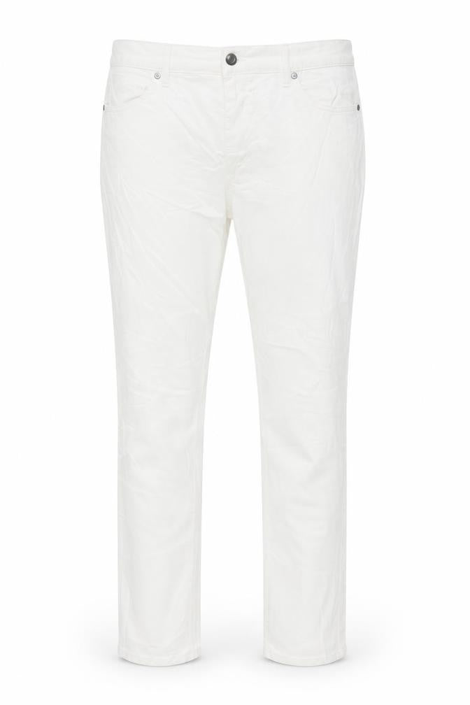 Womens UK Size 38 in Marks and Spencer Regular Fit Straight White Jeans